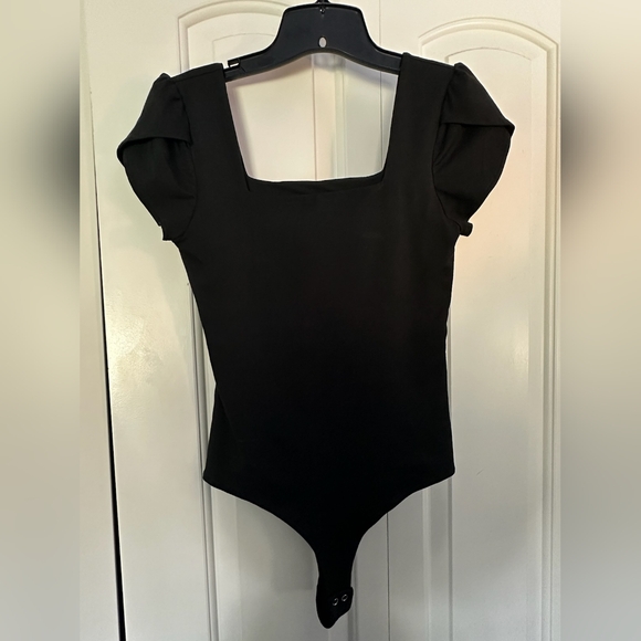 PinkMStyle Black Bodysuit - Picture 2 of 3